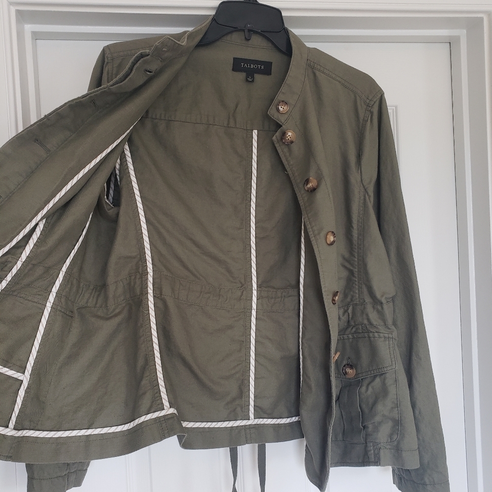 Talbots Olive Green Jacket 🫒